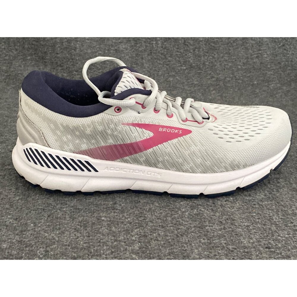 BROOKS Sneakers Oyster Peacoat Lilac Rose 9.5D GTS Cushion Max 120352 1D 05 - Picture 10 of 16